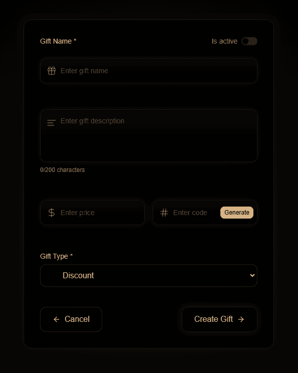 Company Name Form